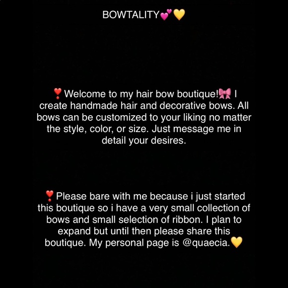 Other - Hair/Decorative bows